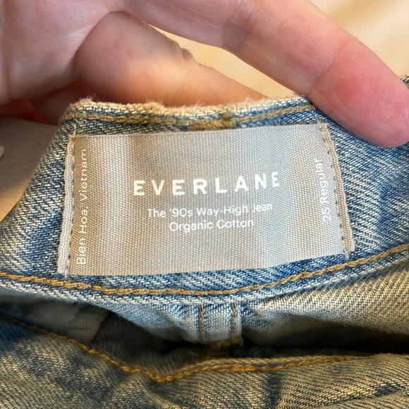 Everlane The 90’s Rigid Way-High® Jean 25 NWT - Picture 6 of 11